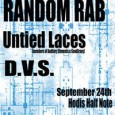 Another Four Mile Benefit Music for Change Presents… RANDOM RAB UNTYED LACES (Auditory Elements +...
