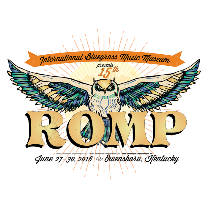 ROMP festival marquee magazine