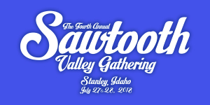 Sawtooth Valley Gathering festival marquee magazine