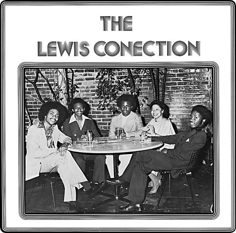 Black and white photo of The Lewis Connection.