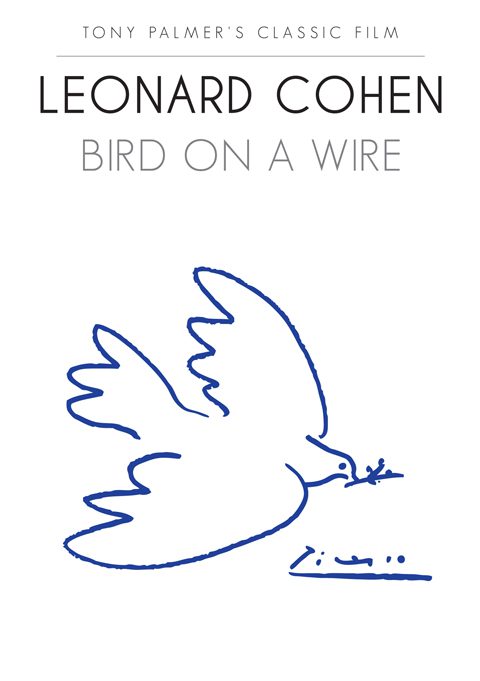 Drawing of a bird, film title text.