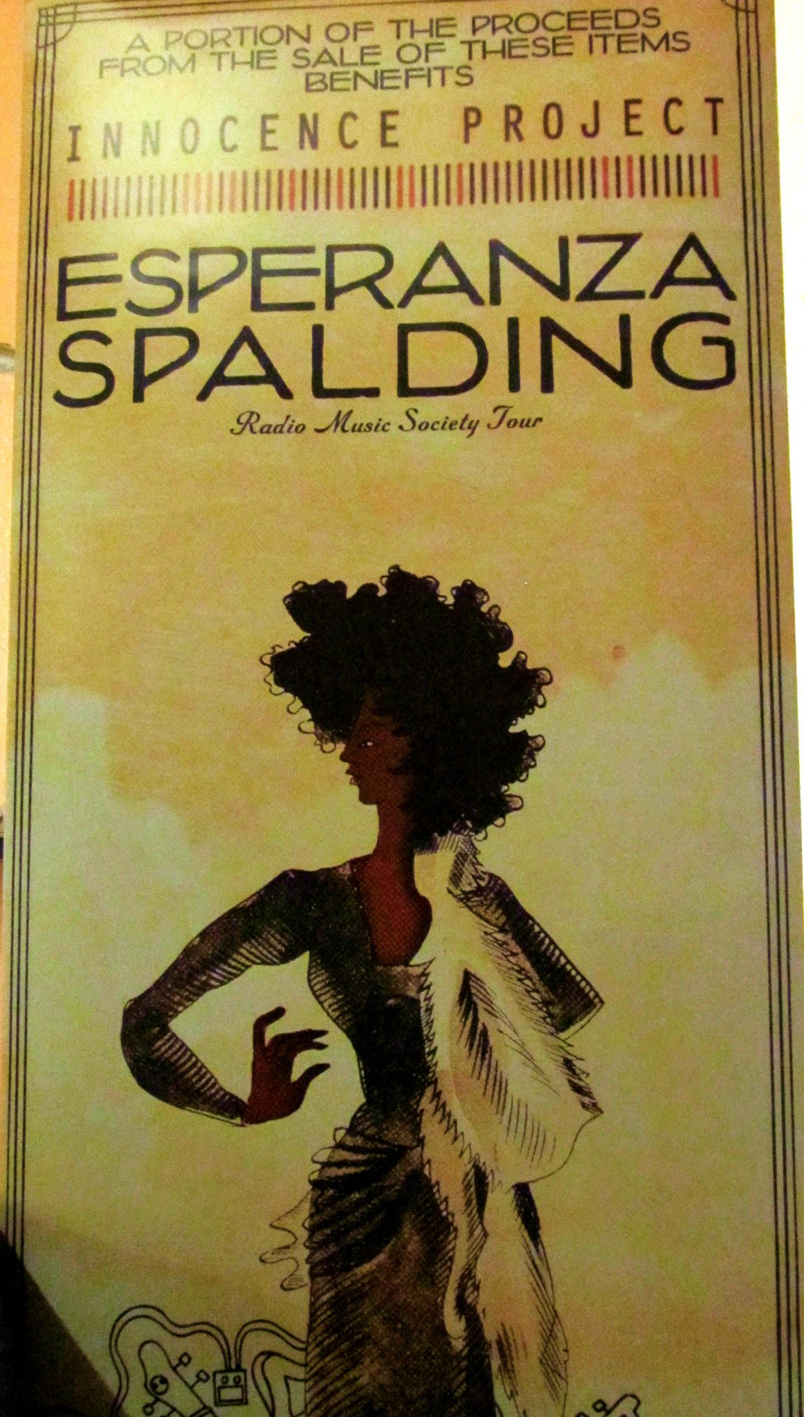 Esperanza Spalding Radio Music Society poster.