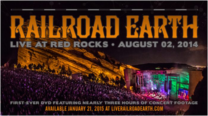 Railroad Earth concert at Red Rocks 2014.
