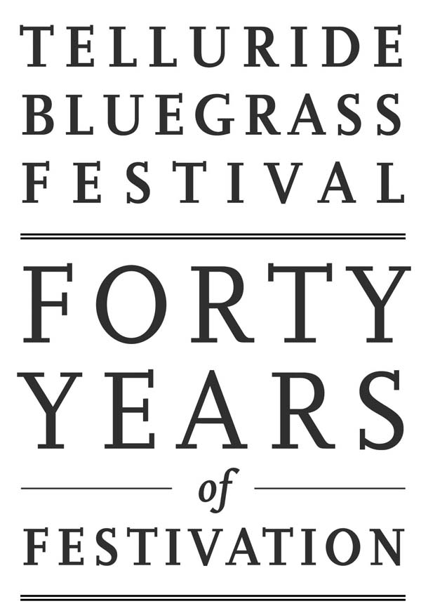 Telluride Bluegrass Festival forty years celebration.