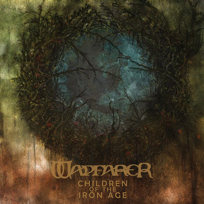Dark, mystical album cover with forest theme.
