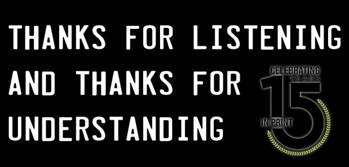 Text: "Thanks for listening and understanding.