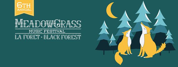 Foxes howling at moon, MeadowGrass Music Festival.