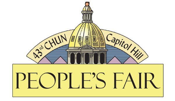 Capitol Hill People's Fair logo design.