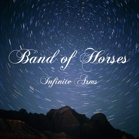 Starry sky album cover with swirling stars.