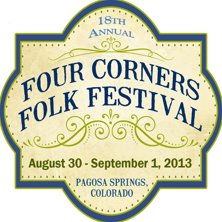 Four Corners Folk Festival 2013 logo.