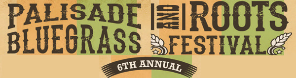 Palisade Bluegrass and Roots Festival banner.