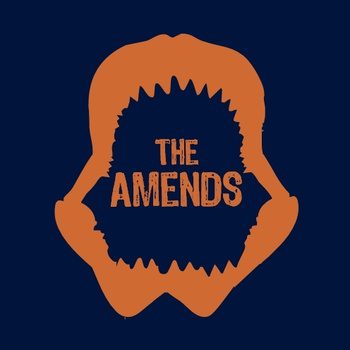 Orange shark jaws with "The Amends" text.