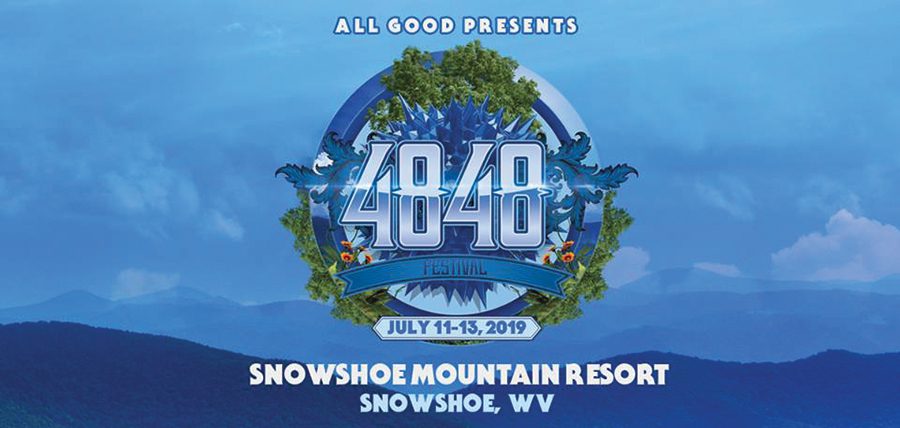 Festival poster for 4848 Festival 2019.
