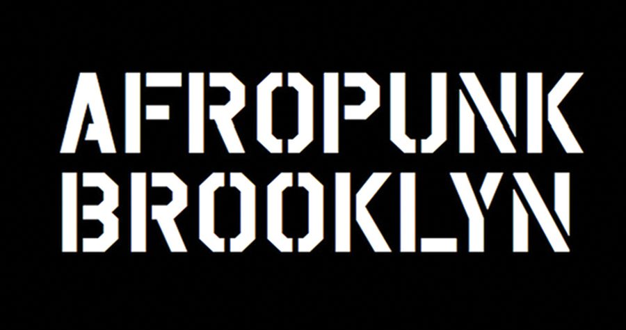 AFROPUNK BROOKLYN text in bold font.