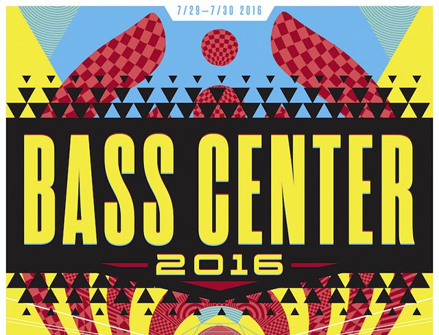 Bass Center 2016 event poster design.