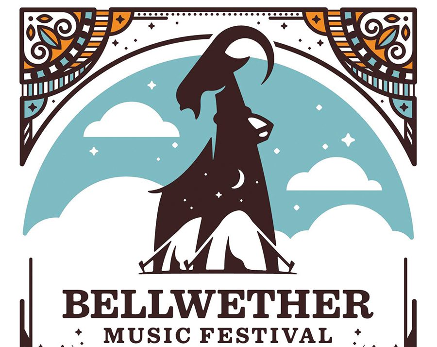Bellwether Music Festival logo with goat.
