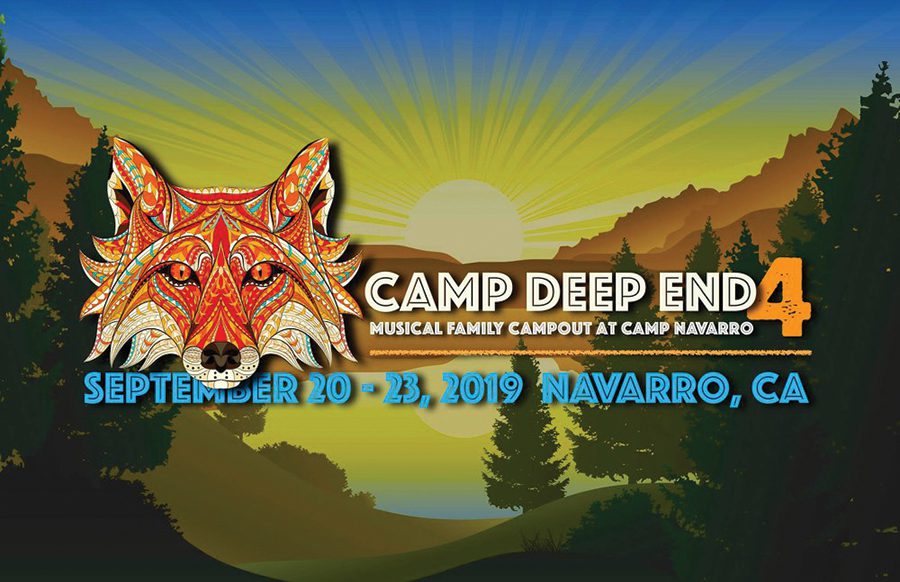 Camp Deep End 2019 event poster.