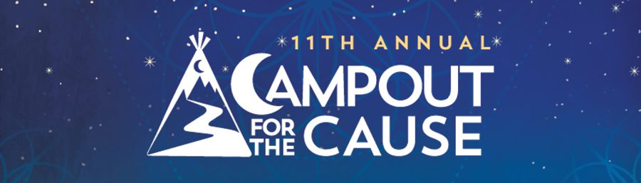 11th Annual Campout for the Cause logo.