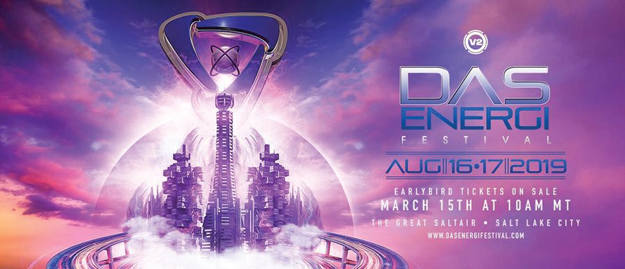 Das Energi Festival 2019 promotional poster.