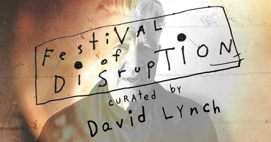 Festival of Disruption poster by David Lynch.