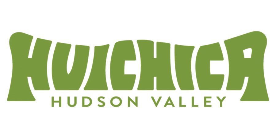Huichica Hudson Valley green logo design.