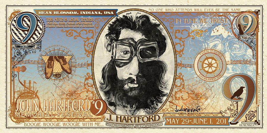Illustrated festival poster with intricate design.