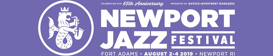 Newport Jazz Festival 2019 event banner.