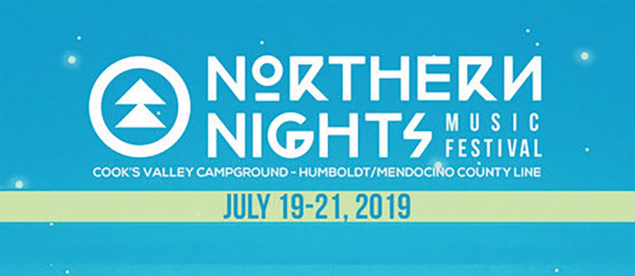Northern Nights Music Festival, July 2019 banner.