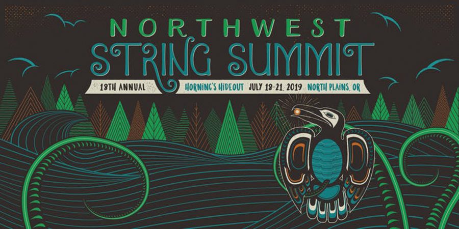Northwest String Summit 2019 event poster.