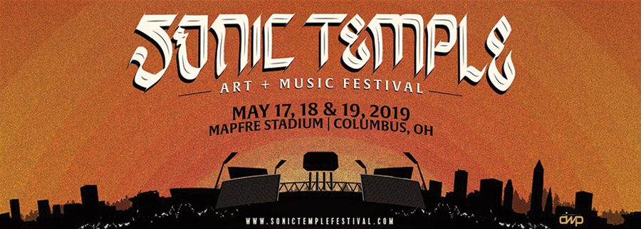 Sonic Temple festival poster, May 2019.