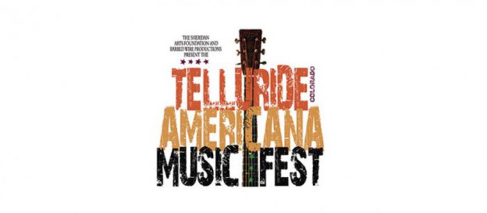 Telluride Americana Music Fest logo design.