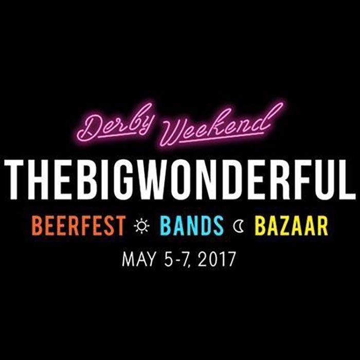 Derby Weekend event poster, May 5-7, 2017.