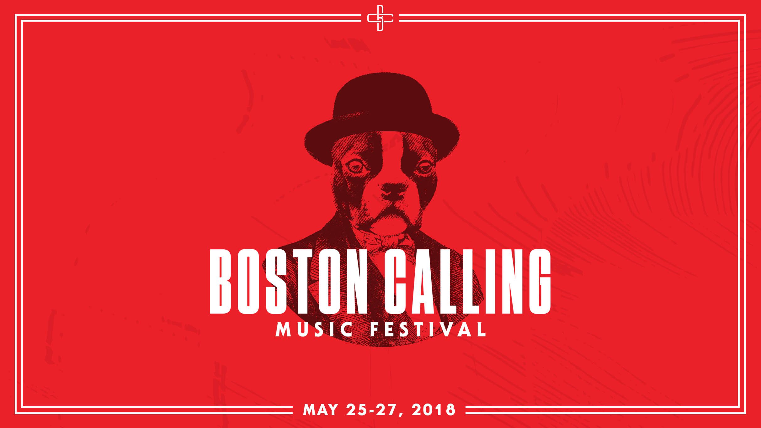 Boston Calling Music Festival 2018 poster.