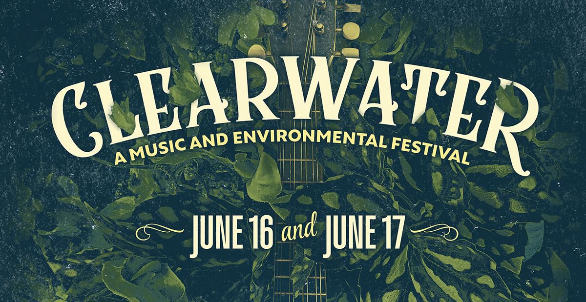 Clearwater music festival poster, June 16-17.