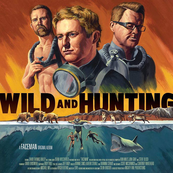 Wild and Hunting album cover illustration.