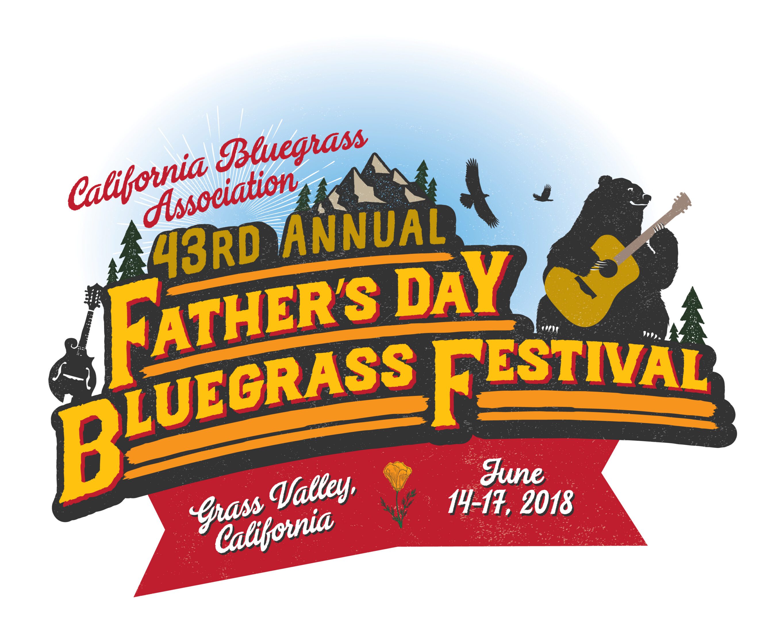 Father's Day Bluegrass Festival 2018 logo.