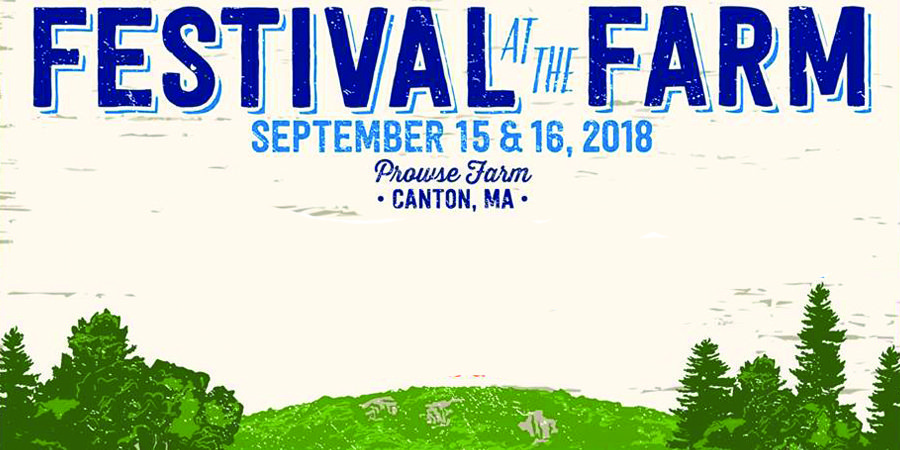 Festival at the Farm poster, 2018 event.