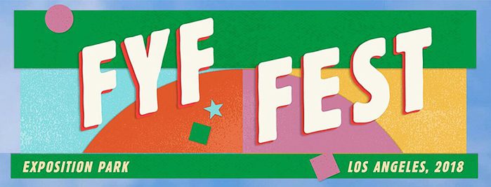 FYF Fest 2018 poster, Exposition Park, LA.