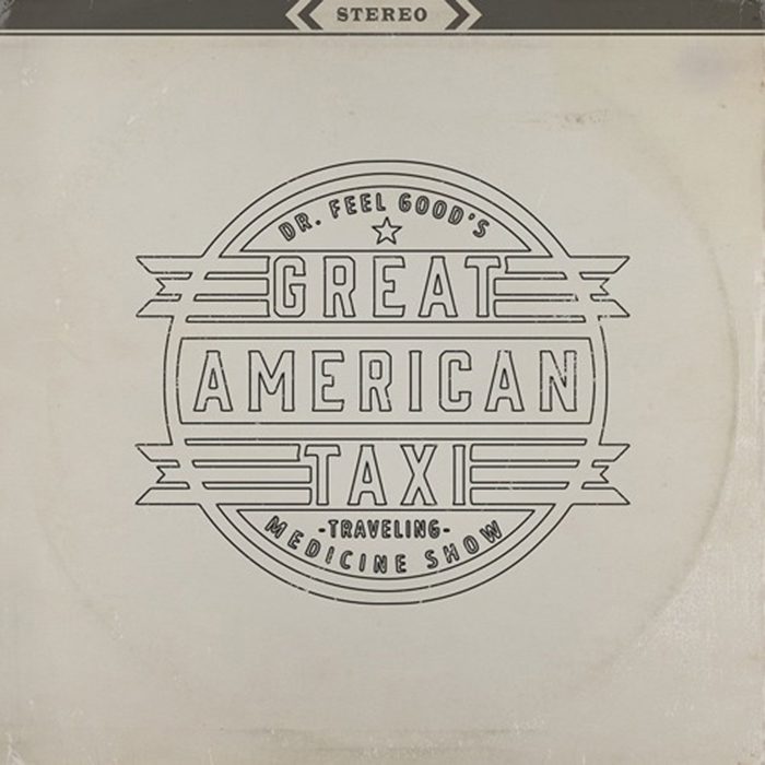 Great American Taxi album cover design.