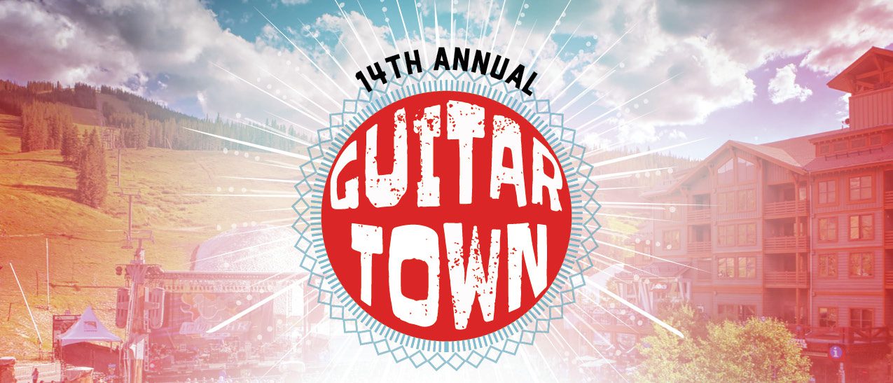 14th Annual Guitar Town festival poster.