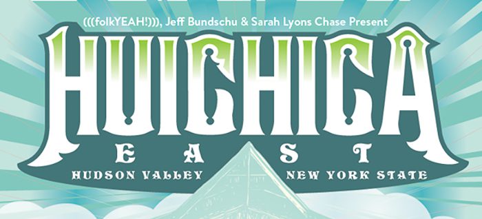 Huichica East music festival poster design.