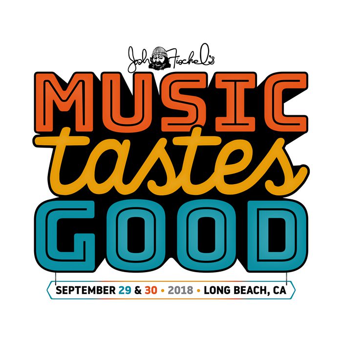 Music Tastes Good festival logo, Long Beach.
