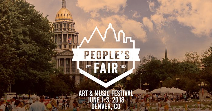 People's Fair festival, Denver, Colorado, 2018.