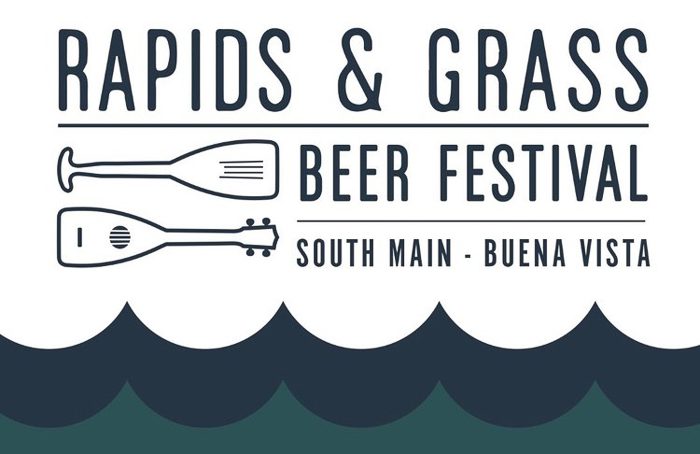 Rapids & Grass Beer Festival logo design.