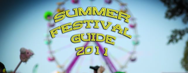 Summer festival guide 2011 with ferris wheel.