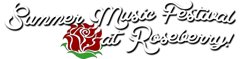 Summer Music Festival at Roseberry logo.