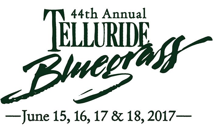 Telluride Bluegrass Festival 2017 event logo.