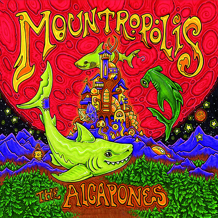 Colorful album cover with whimsical creatures.