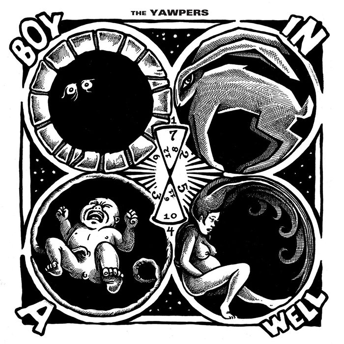 Illustrated circles with various symbolic images.