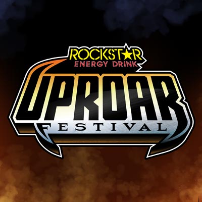 Rockstar Energy Drink Uproar Festival logo.